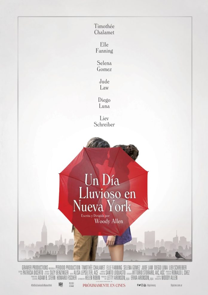 Un día lluvioso en Nueva York